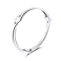 Diamond Shaped Silver Ring NSR-502